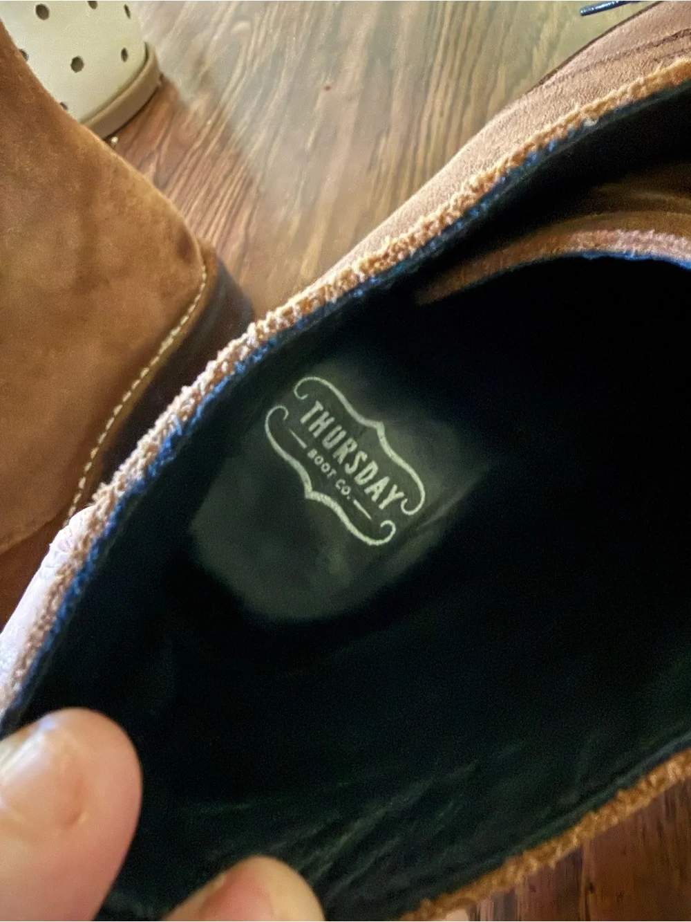 Thursday Boot Company Scout Chukka Boots - Brown cognac suede 11.5